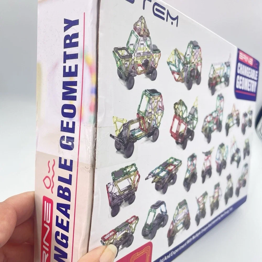 BRINE Changeable Geometry STEM Kit NIB 92 Pieces Ages 8+ Solar Power Brine Power